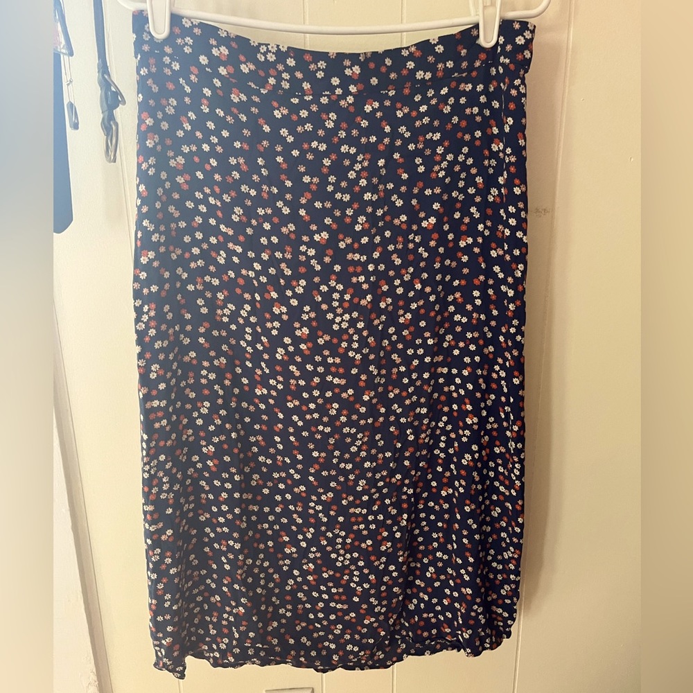 Madewell midi skirt